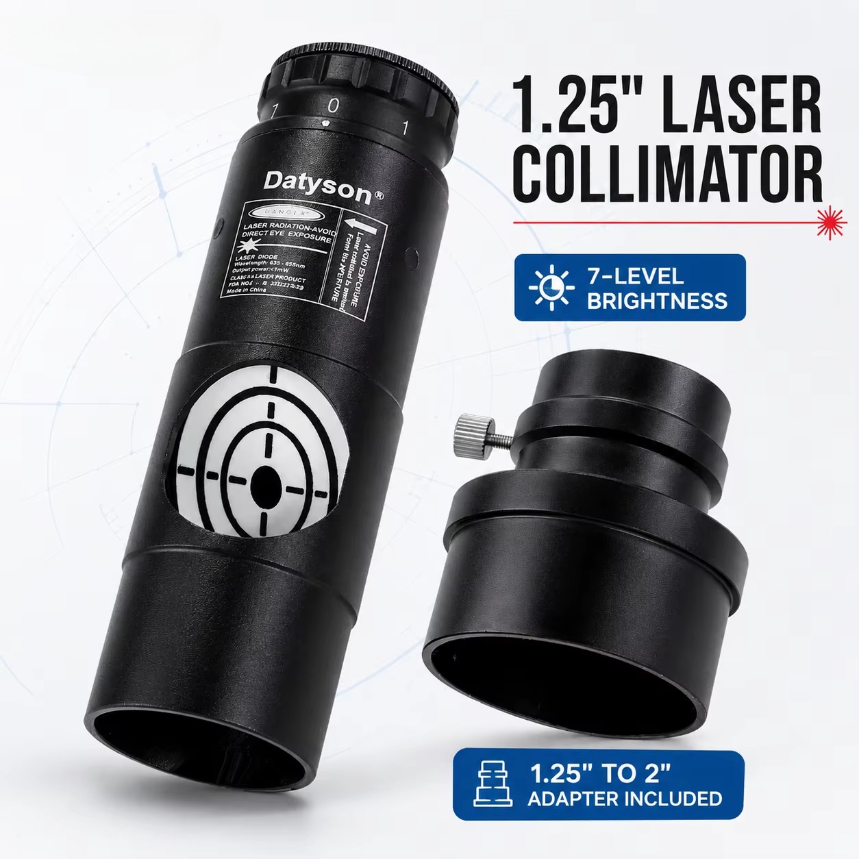 1,25-Zoll-Rotlaser-Kollimator, – Spirit Level Bewertung und Preis