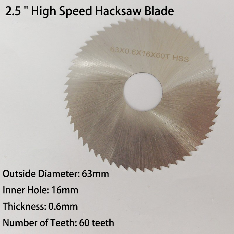 2,5 zoll 63mm Legierung HSS Hi – Hacksaw Bewertung und Preis