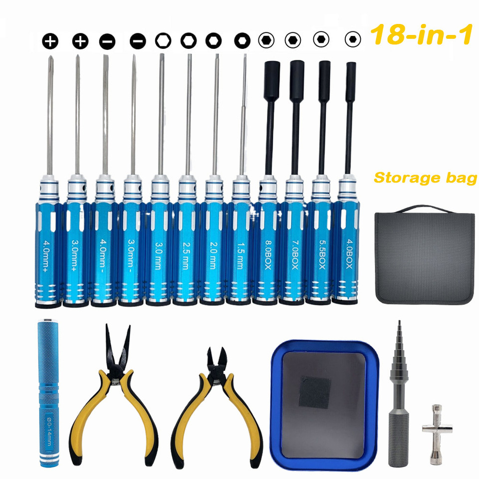 RC-Werkzeugset 18-in-1 Schraub – Screwdriver Set Bewertung und Preis