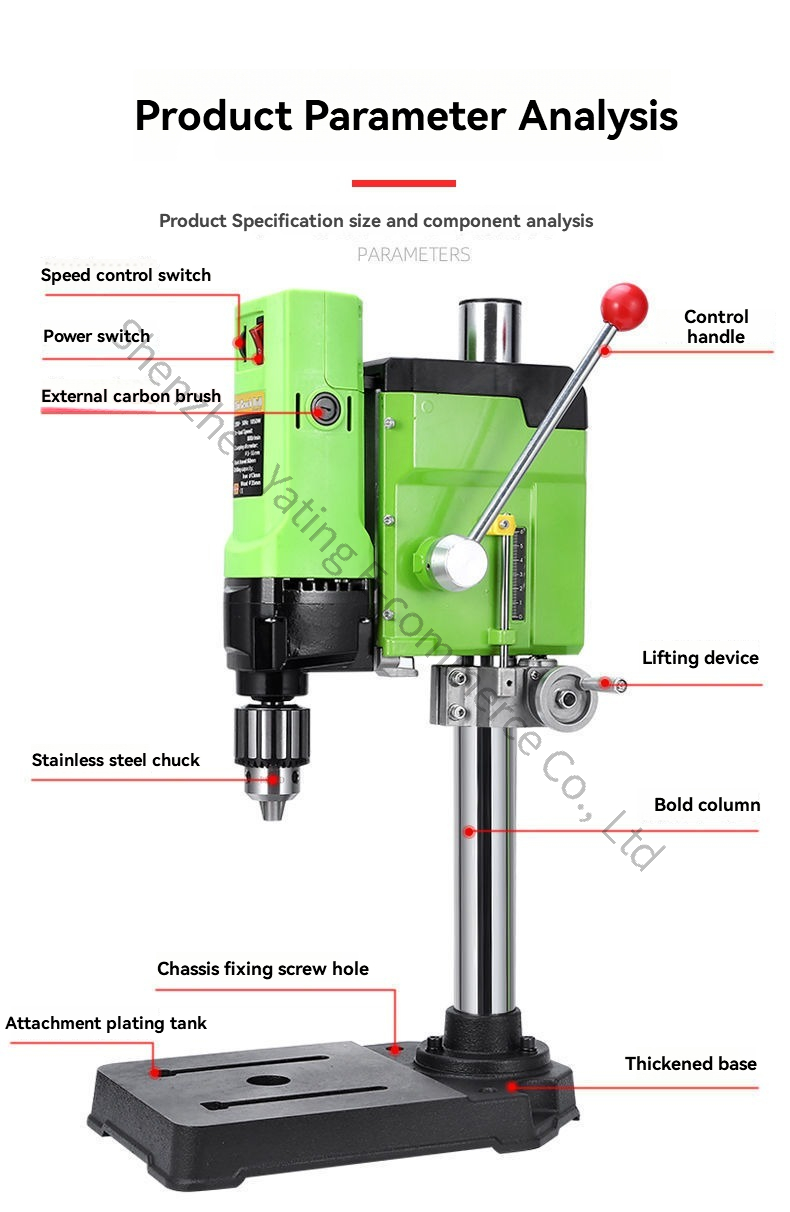 220V 1050W Verbesserte Tischbo – Drill Press Bewertung und Preis
