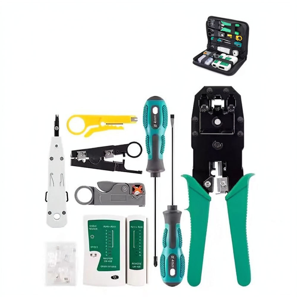 Umfassendes Netzwerk-Installat – Tool Set Bewertung und Preis